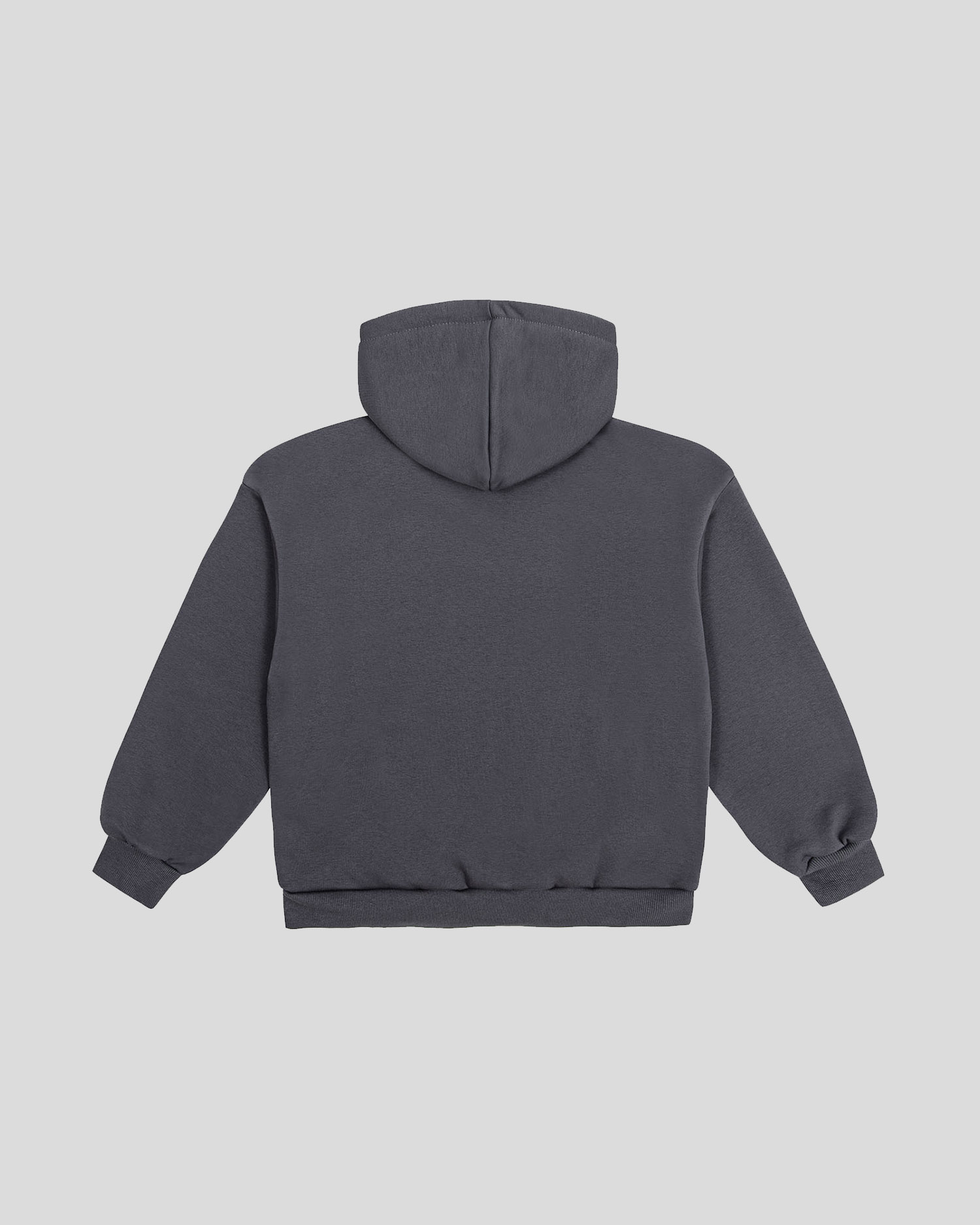 Graphite frotte hoodie